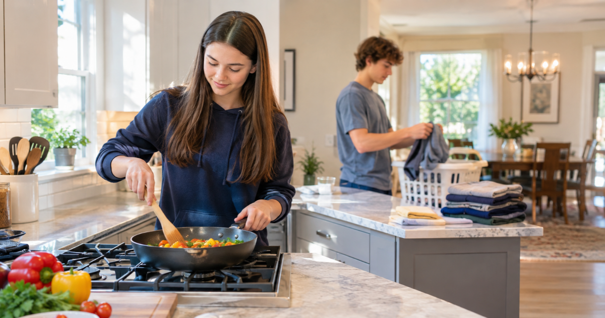 Creating Independence for Teens in Your House