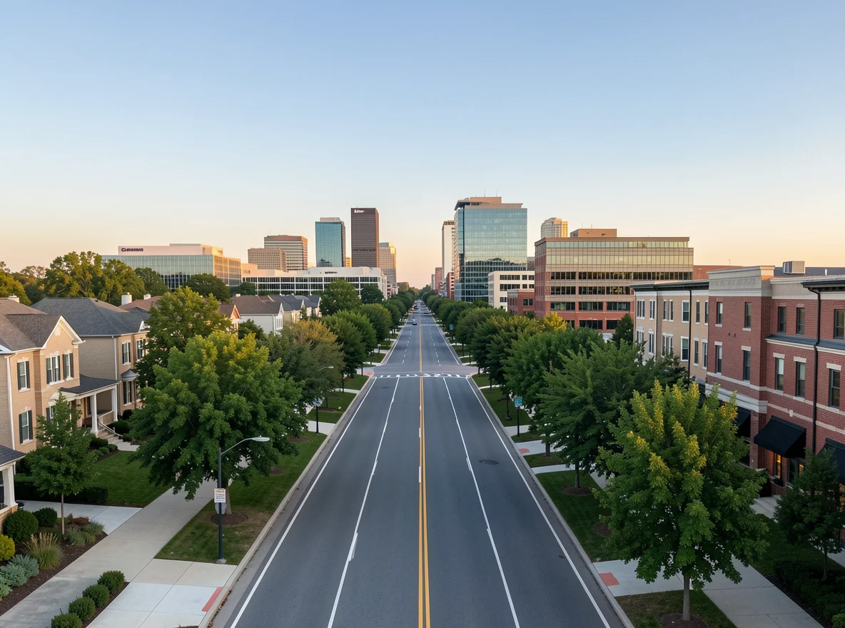 Baltimore County commute and transportation corridor