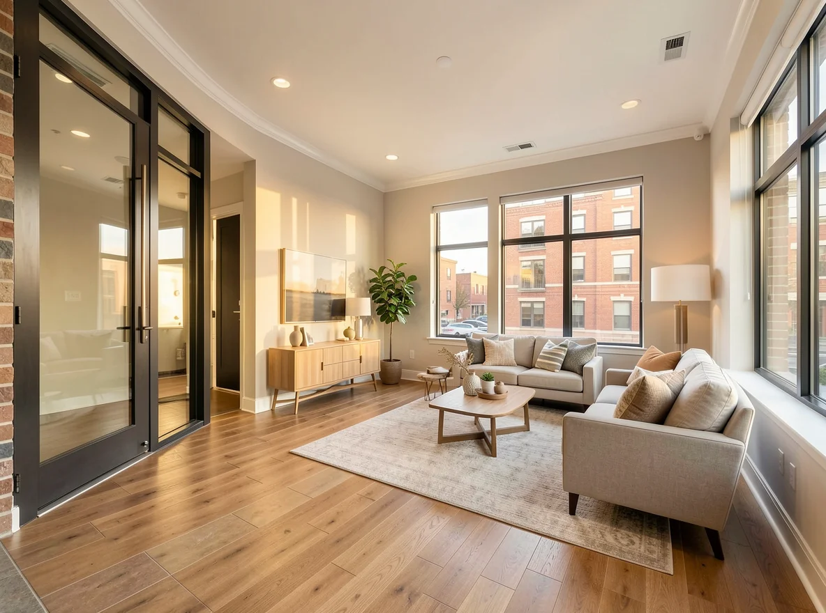 Baltimore condo lifestyle and building image for first-time buyer comparison