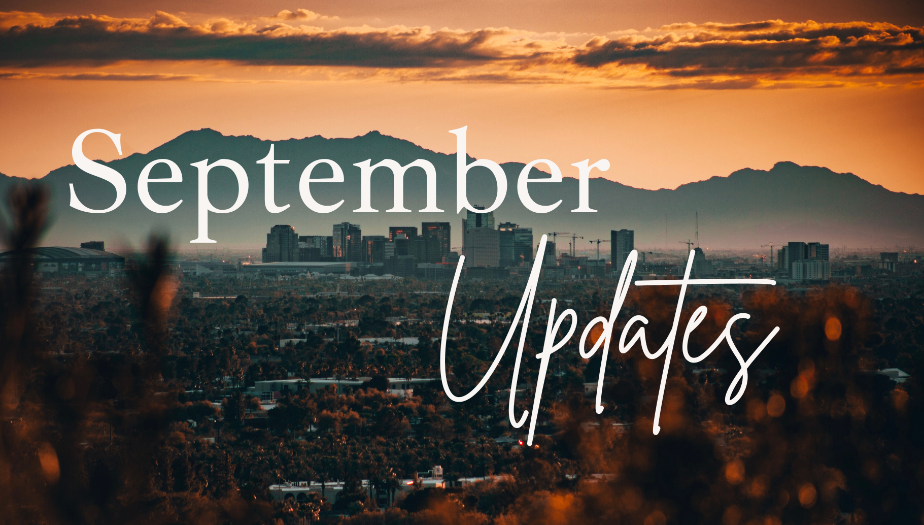 September Updates!