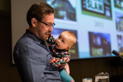 Lucas Johnson, Green Building Expert, Proud Father and MC of the Evening