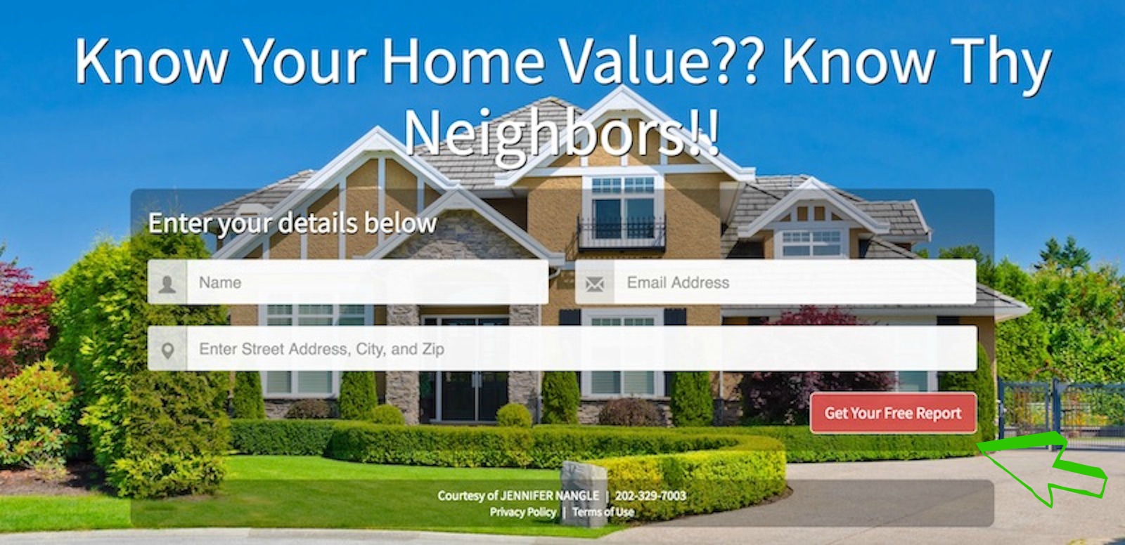 Click Here to Get Your Home Value