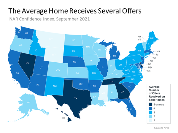 Average homes receive several offers Home Sellers are receiving multiple offers on their homes