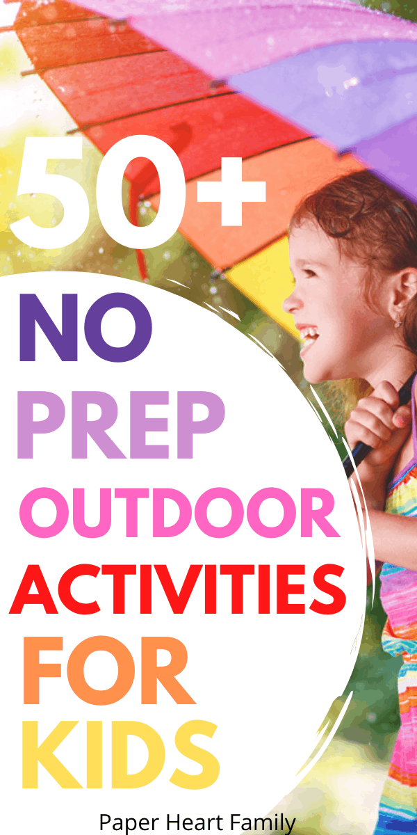 Summer "No-Prep" Activities for Kids