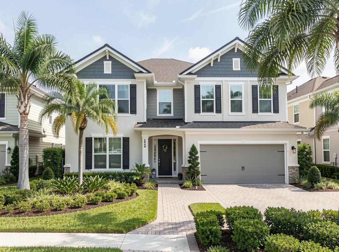 Residential architecture in Westshore Tampa