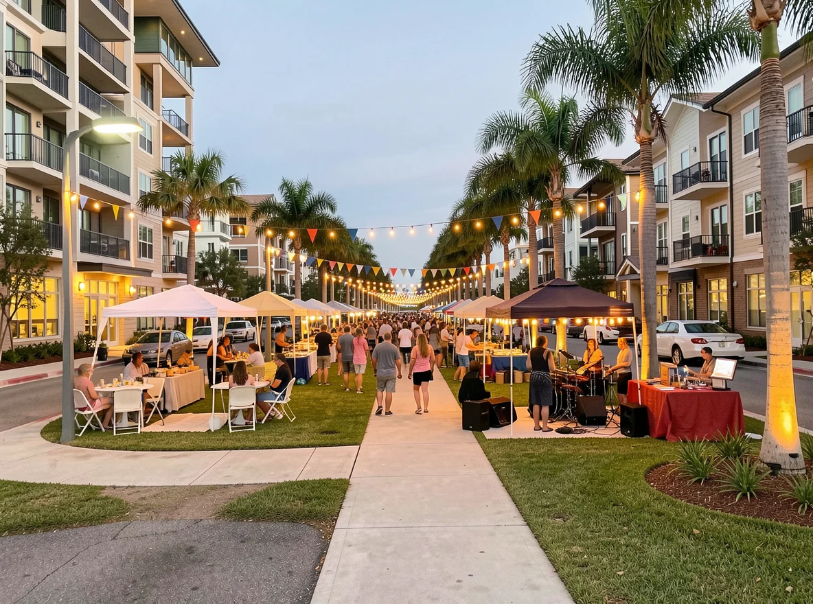 Community atmosphere in Westshore Tampa