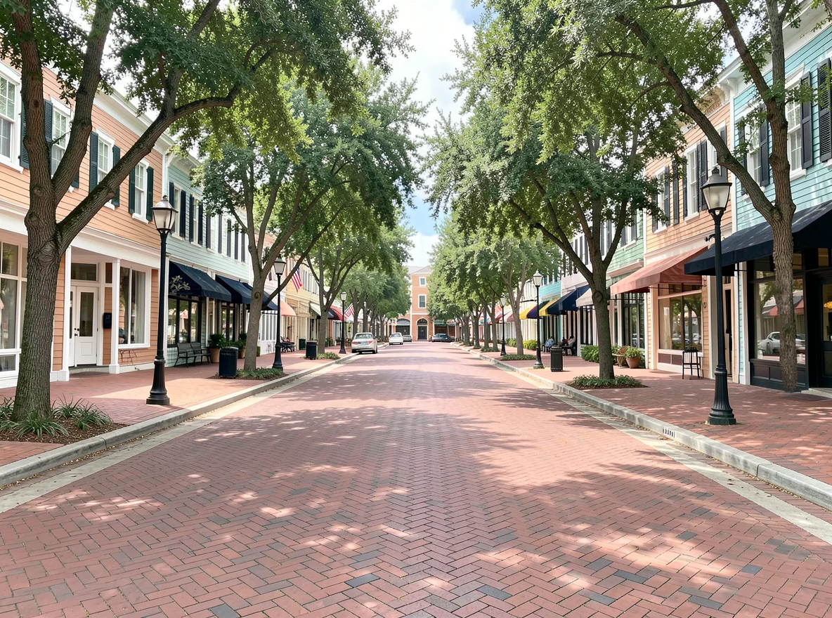 Historic streetscape in St. Petersburg