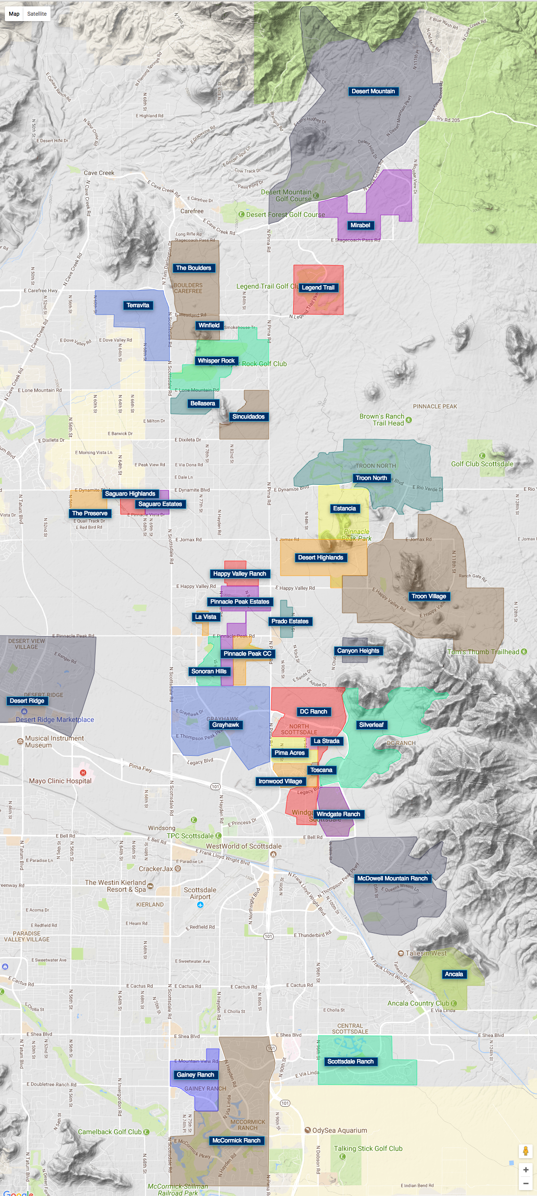 Windgate Ranch Ancala Scottsdale Ranch Gainey Ranch Mccormick Ranch. Ryan Dayman Real Estate Scottsdale Map windgate ranch ancala scottsdale ranch gainey ranch mccormick ranch. ryan dayman real estate scottsdale map