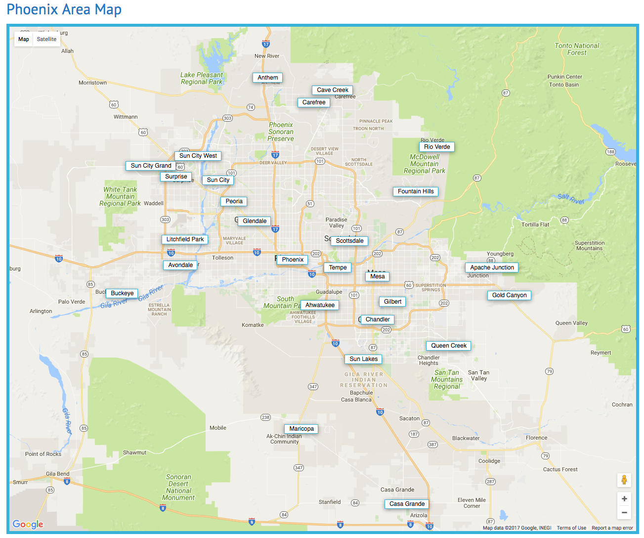 . Ryan Dayman Real Estate Phoenix Area Map . ryan dayman real estate phoenix area map