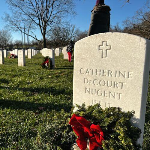 Catherine DeCourt Nugent grave site