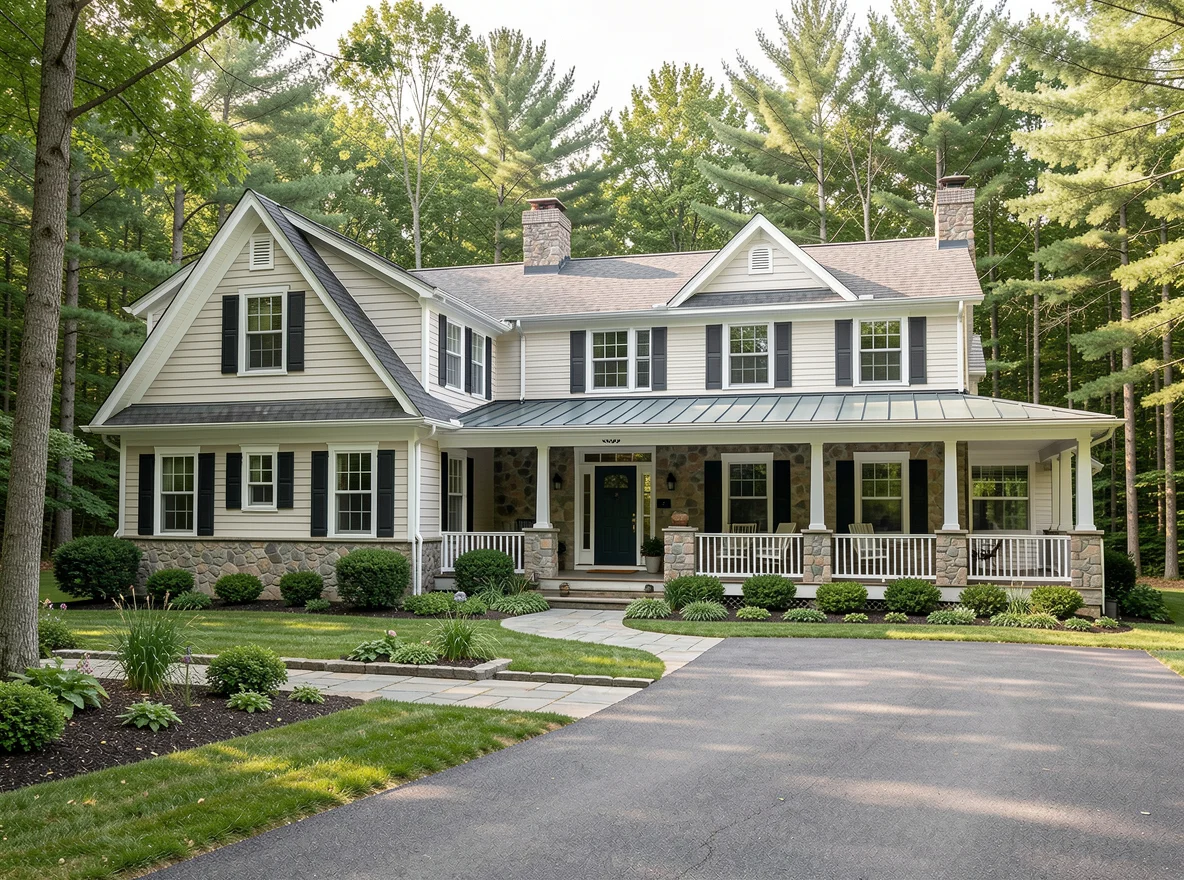 Vermont home exterior in Wilmington