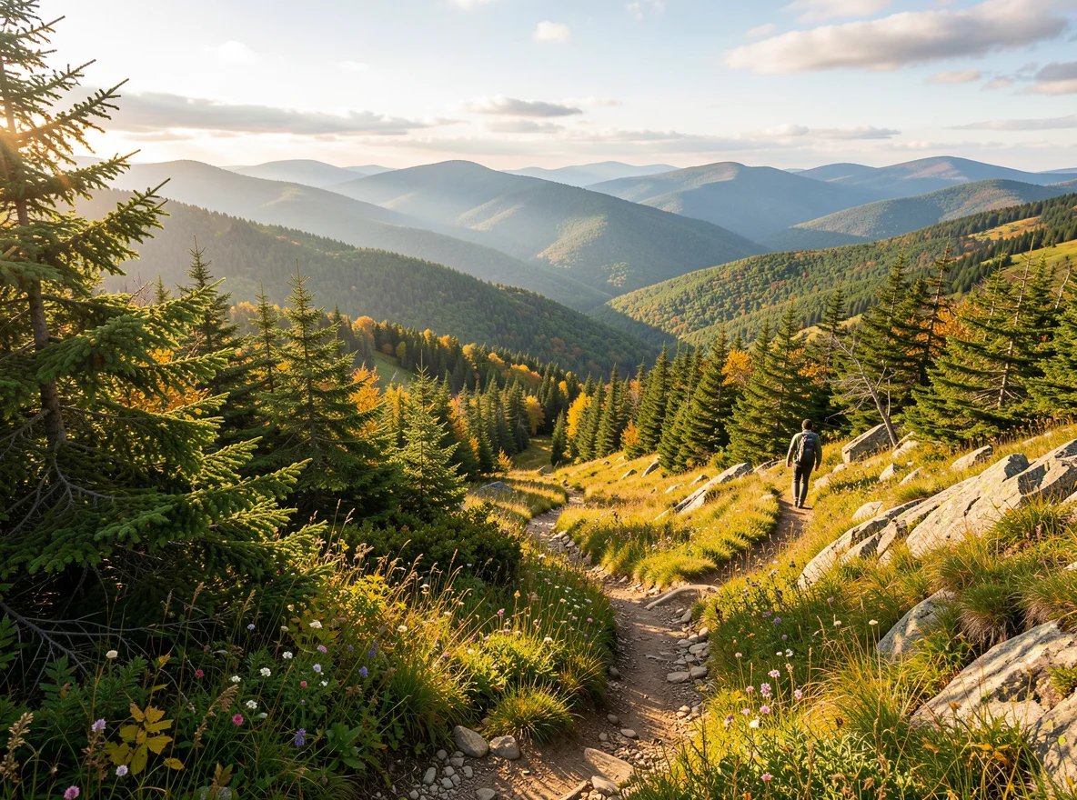 Mountain trail near Dover