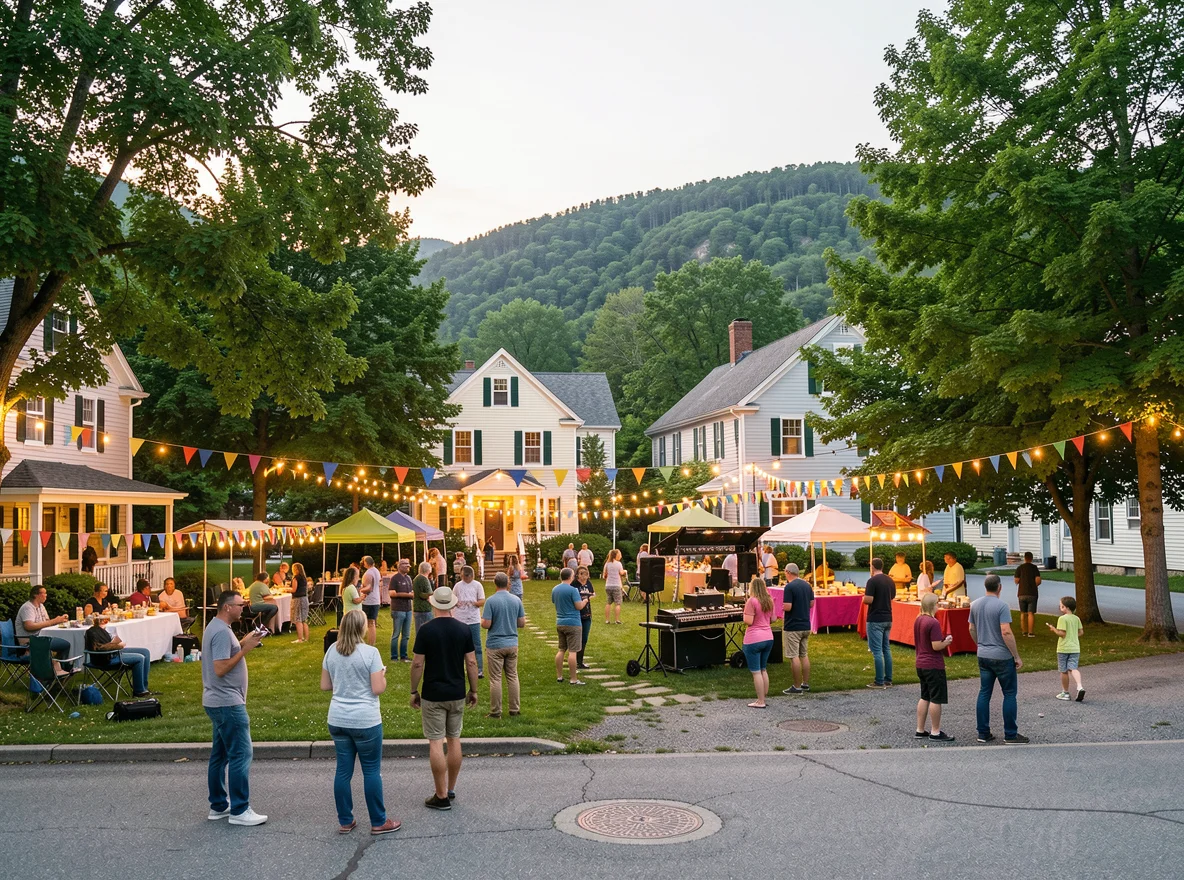 Community atmosphere in West Dover