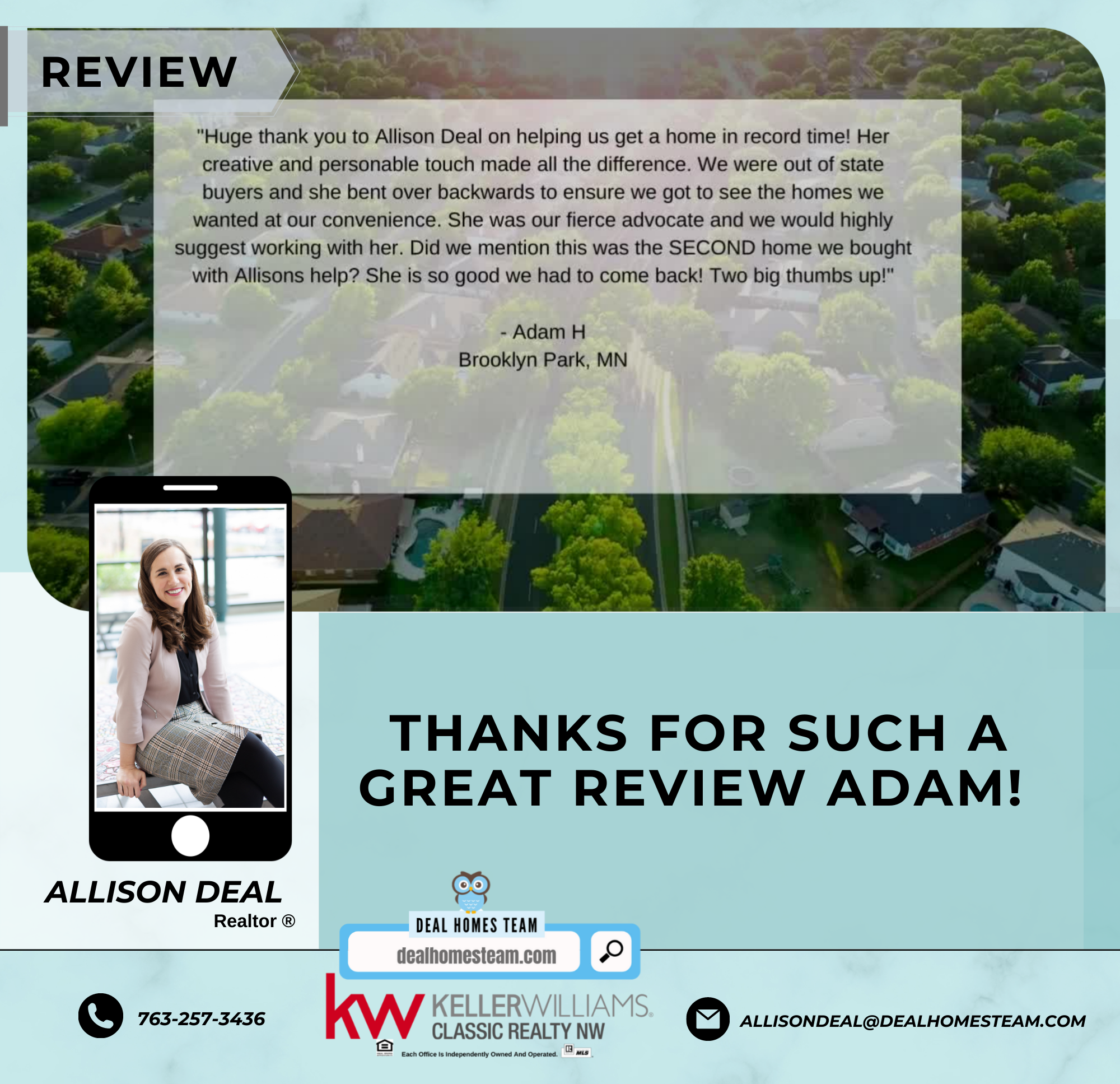 Real Estate Review Adam H