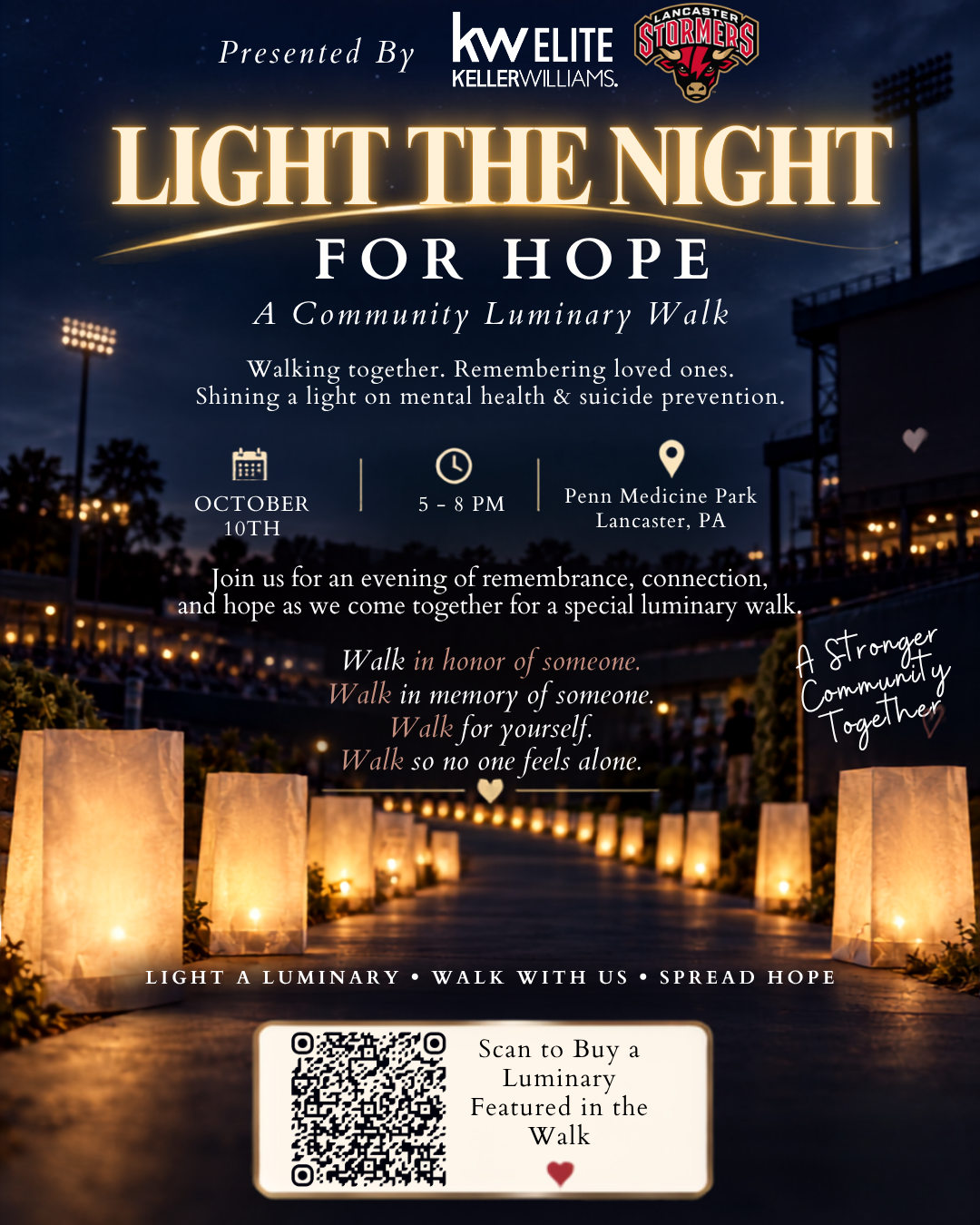 Light the Night for Hope Community Luminary Walk