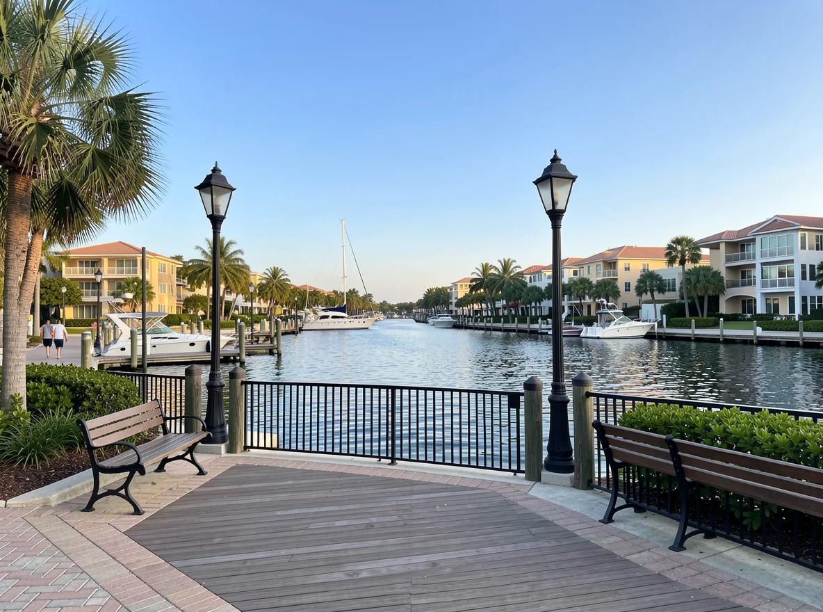 Fort Lauderdale waterfront homes and boats