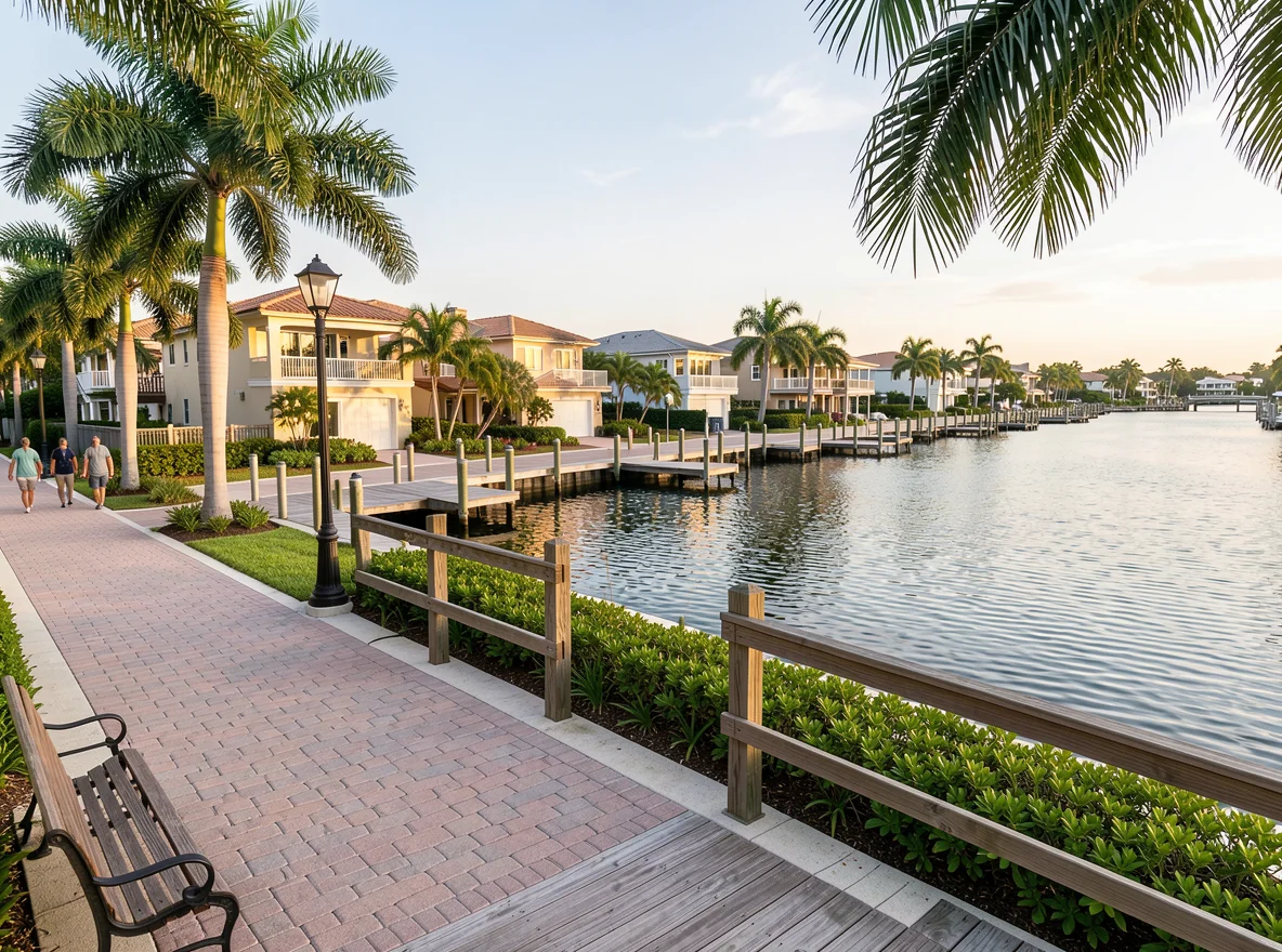 Residential canal homes in Fort Lauderdale