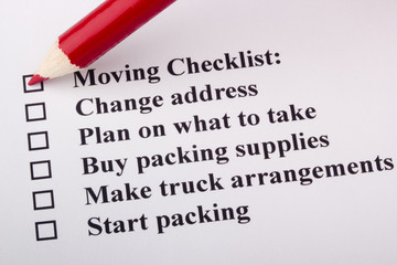 Moving Checklist For Sellers