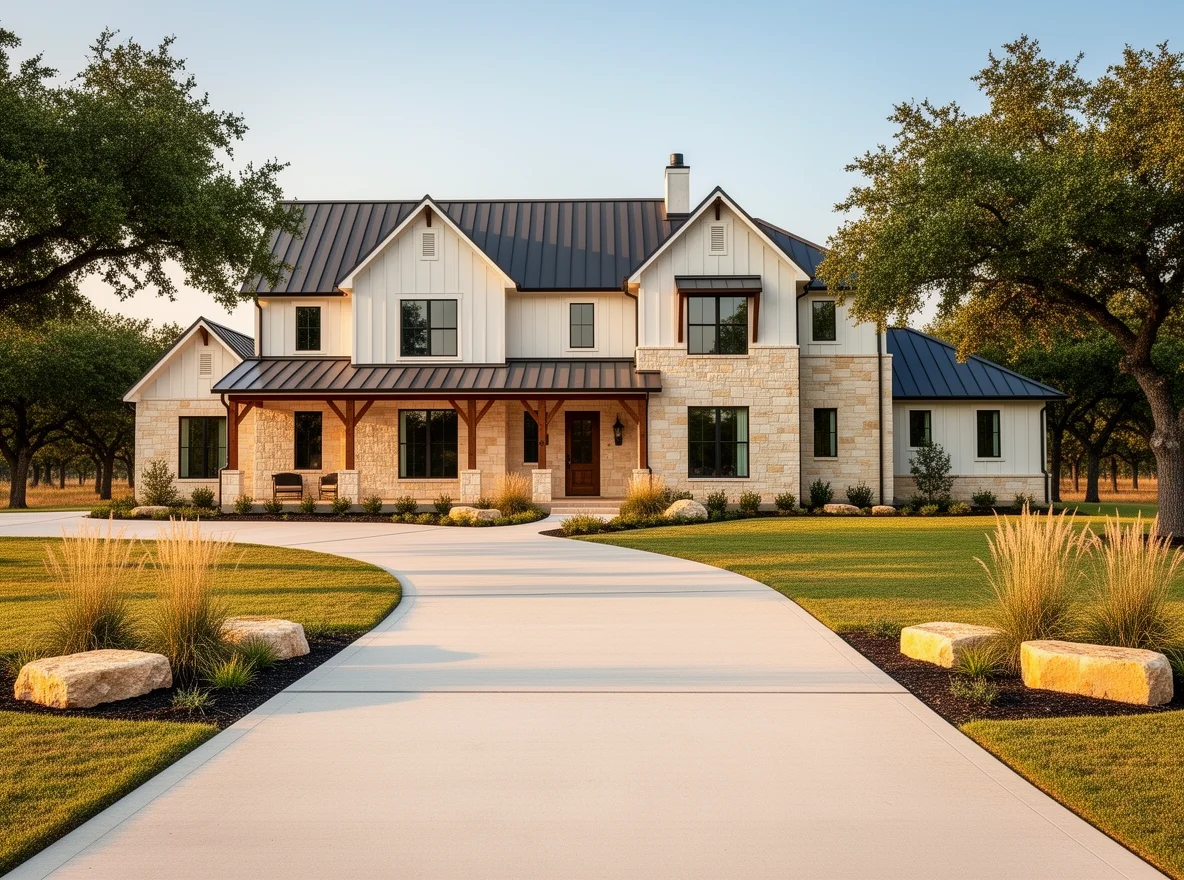 Luxury custom home on a large lot near Belton
