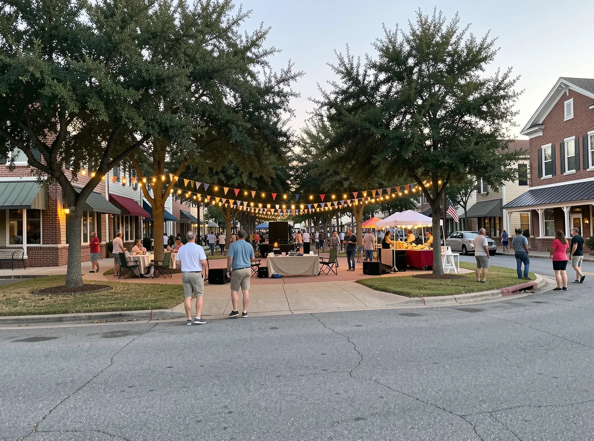 Community atmosphere in Tomball