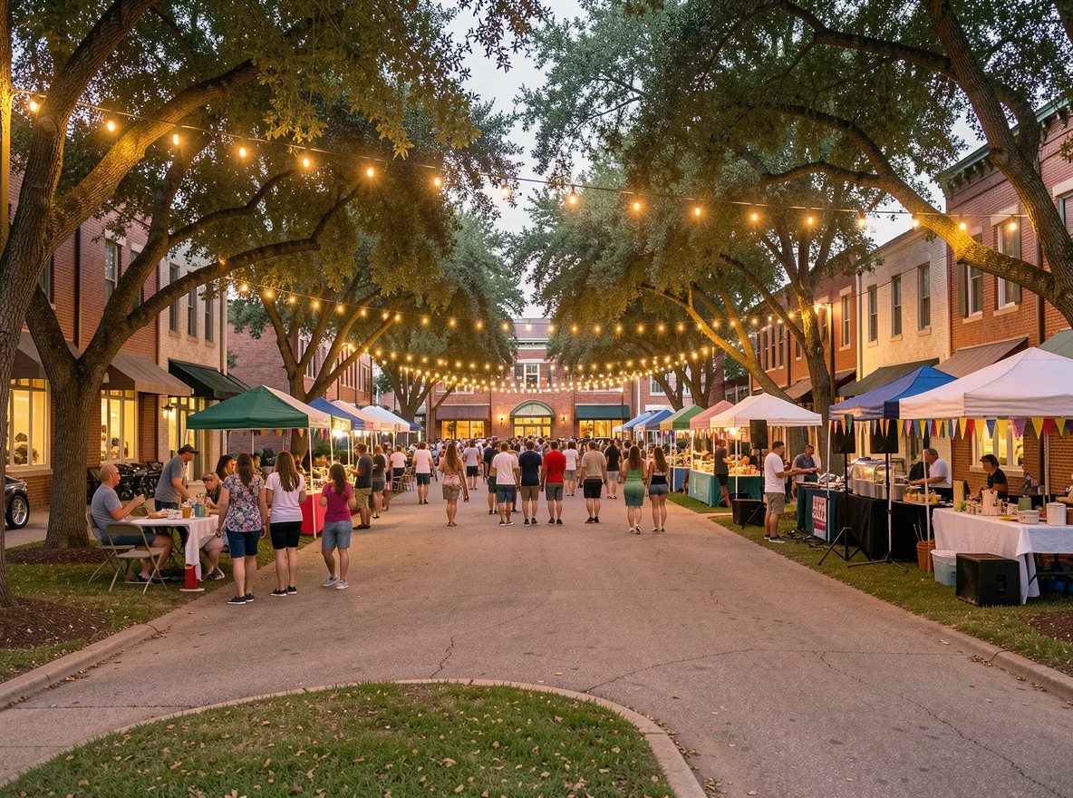 Community atmosphere in Tomball