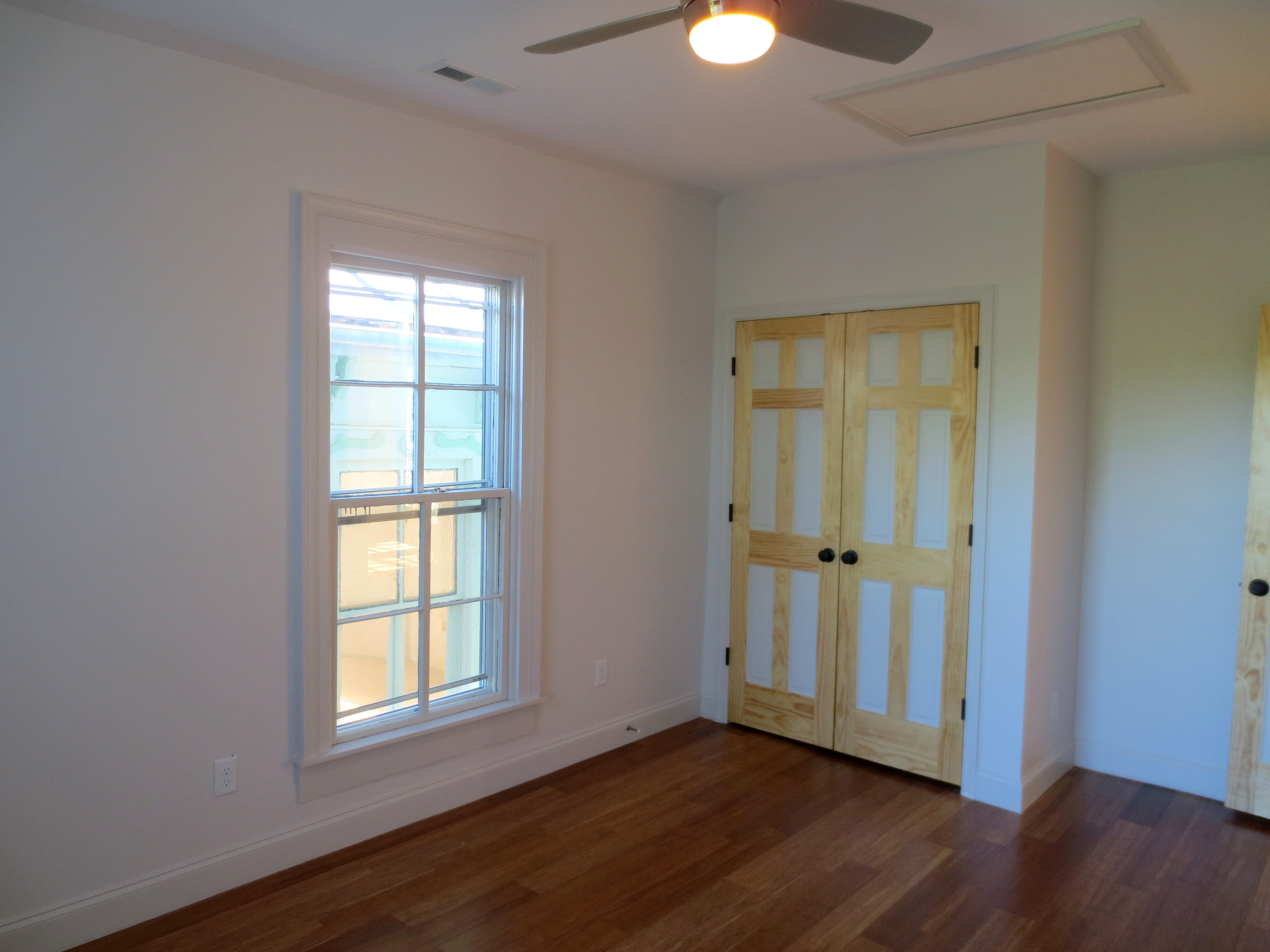 The Landmark restored back bedroom