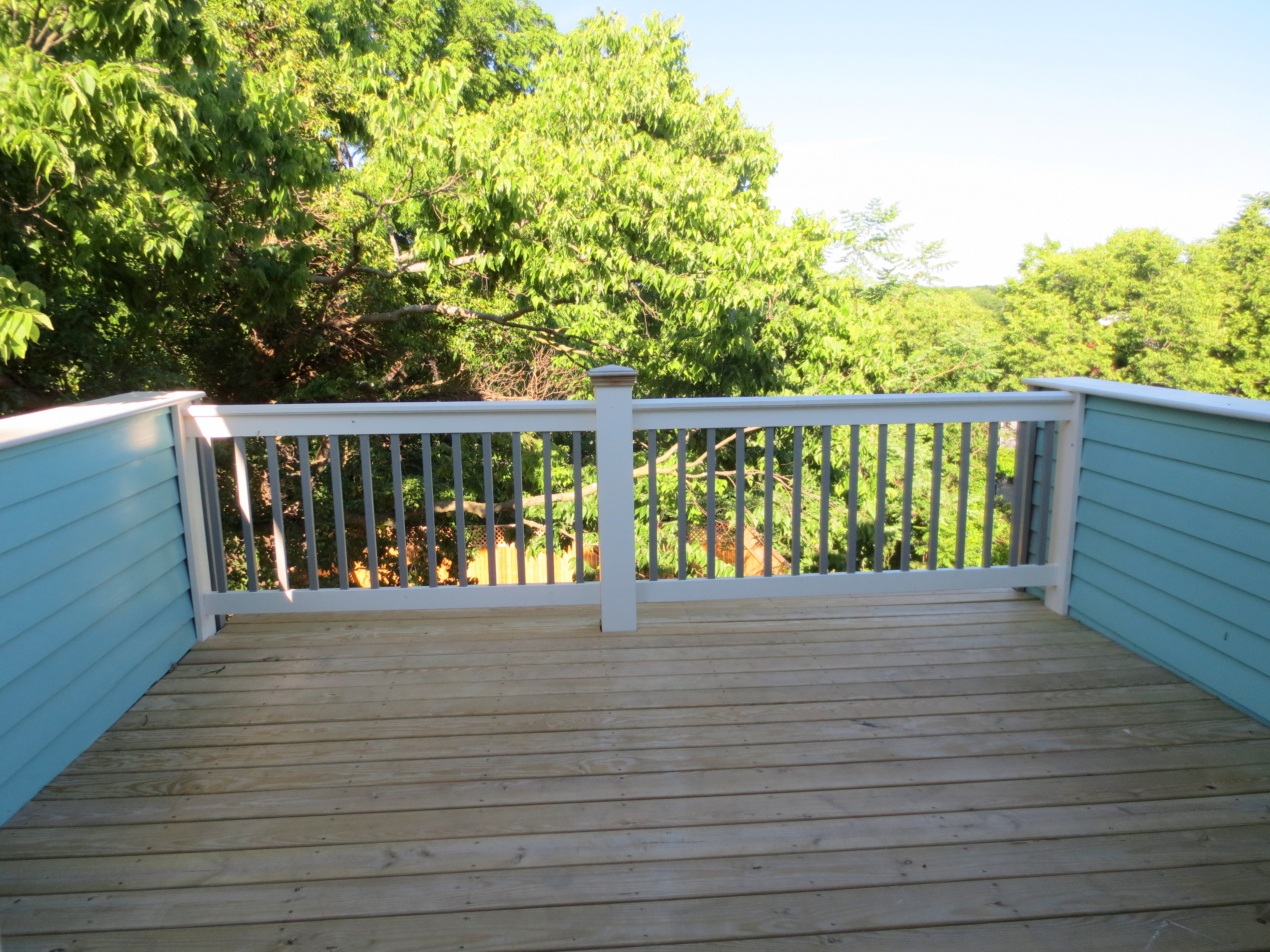 The Landmark restored rear balcony