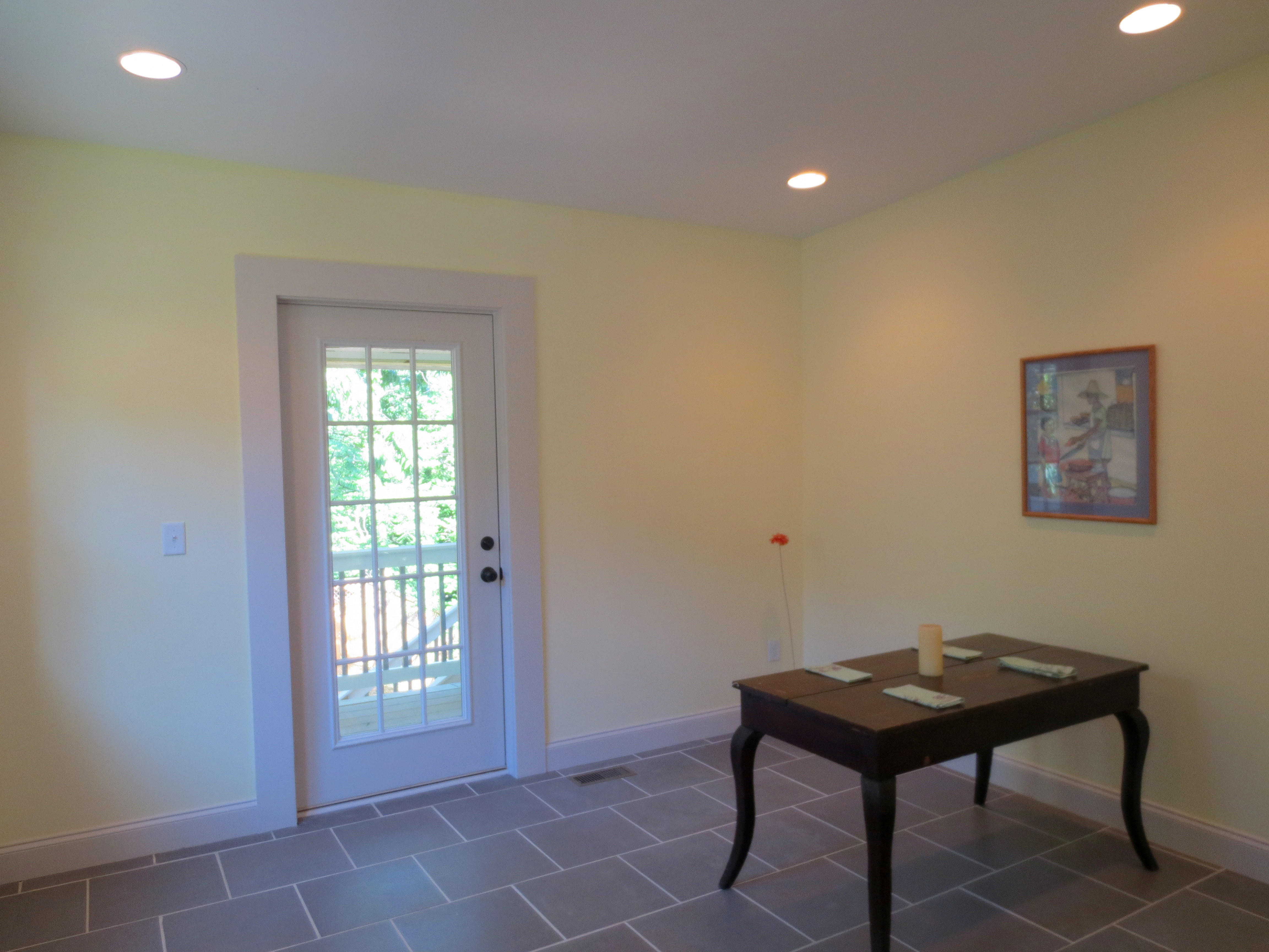 The Landmark restored dining area