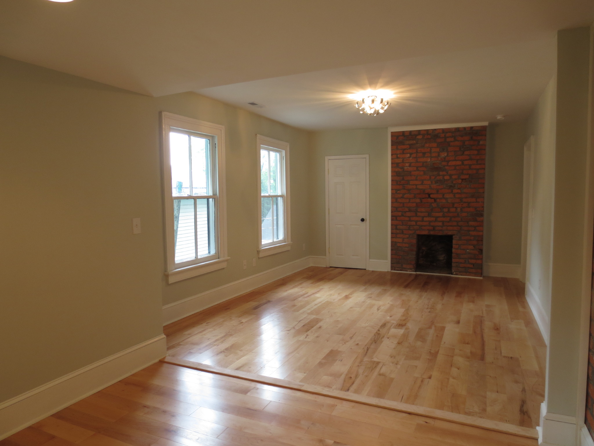 619 frederick st after renovation - bedroom