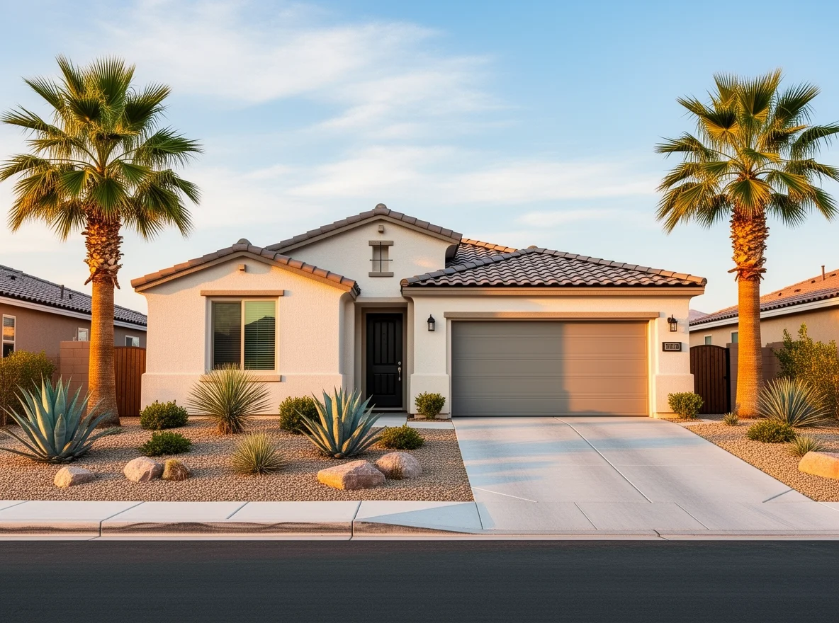 Well-kept single-story home exterior in Spring Valley