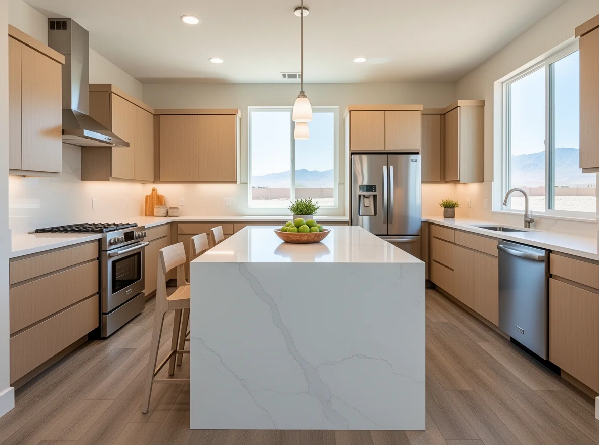 Modern new-construction kitchen interior in Enterprise, Nevada
