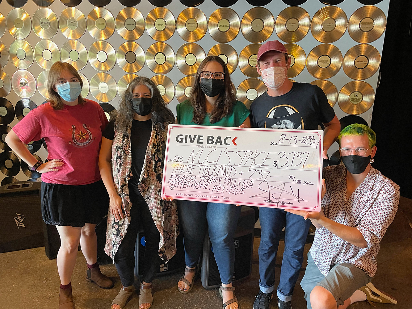 Jay Gulley GIVES BACK to Nuçi’s Space