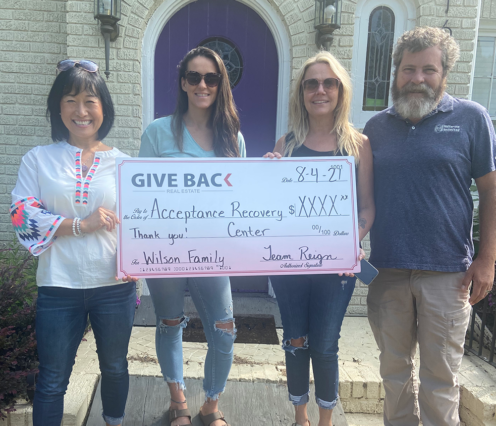 Cheri Cherry GIVES BACK to Acceptance Recovery Center