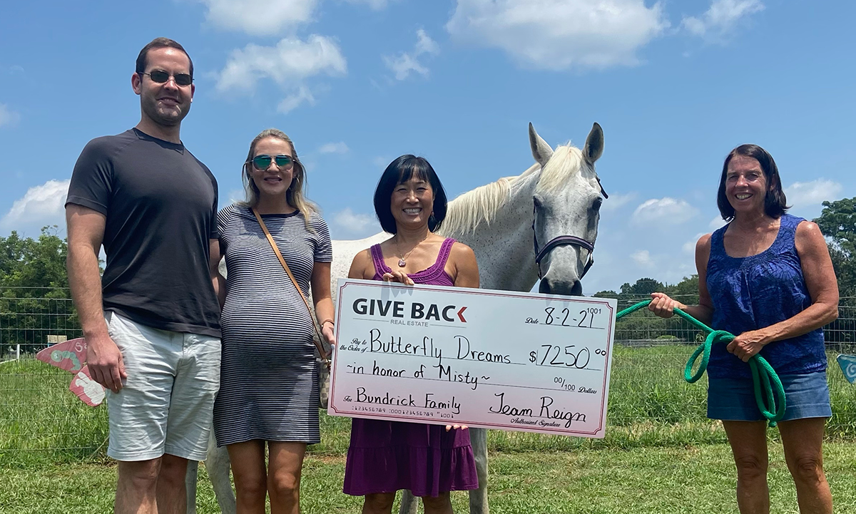 Cheri Cherry GIVES BACK to Butterfly Dreams Farm