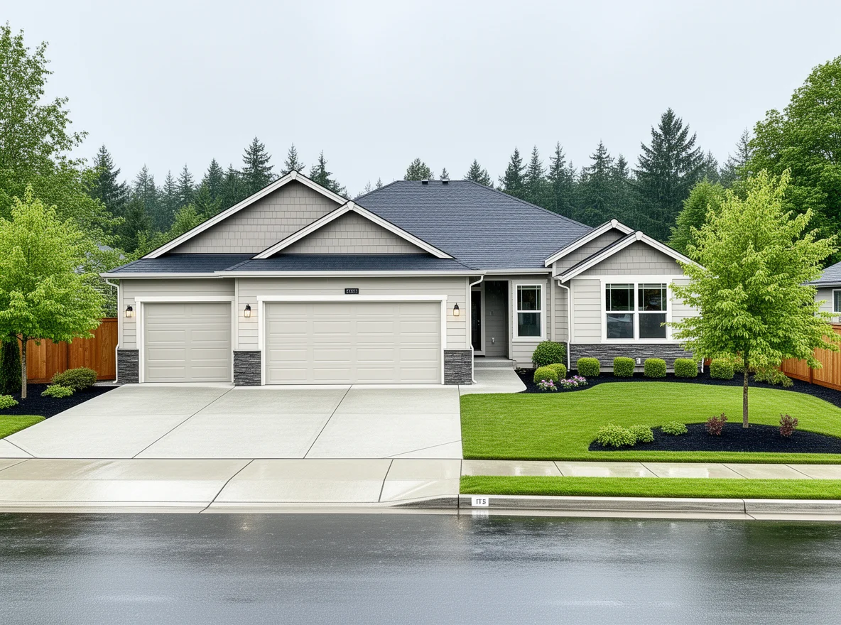 Suburban home exterior typical of South Hill living