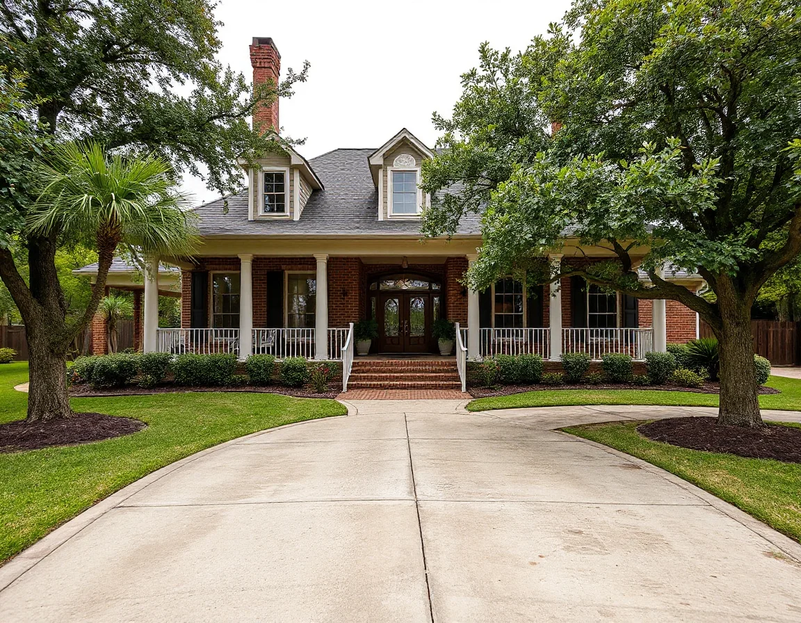 Elegant brick home in Houston's Inner Loop