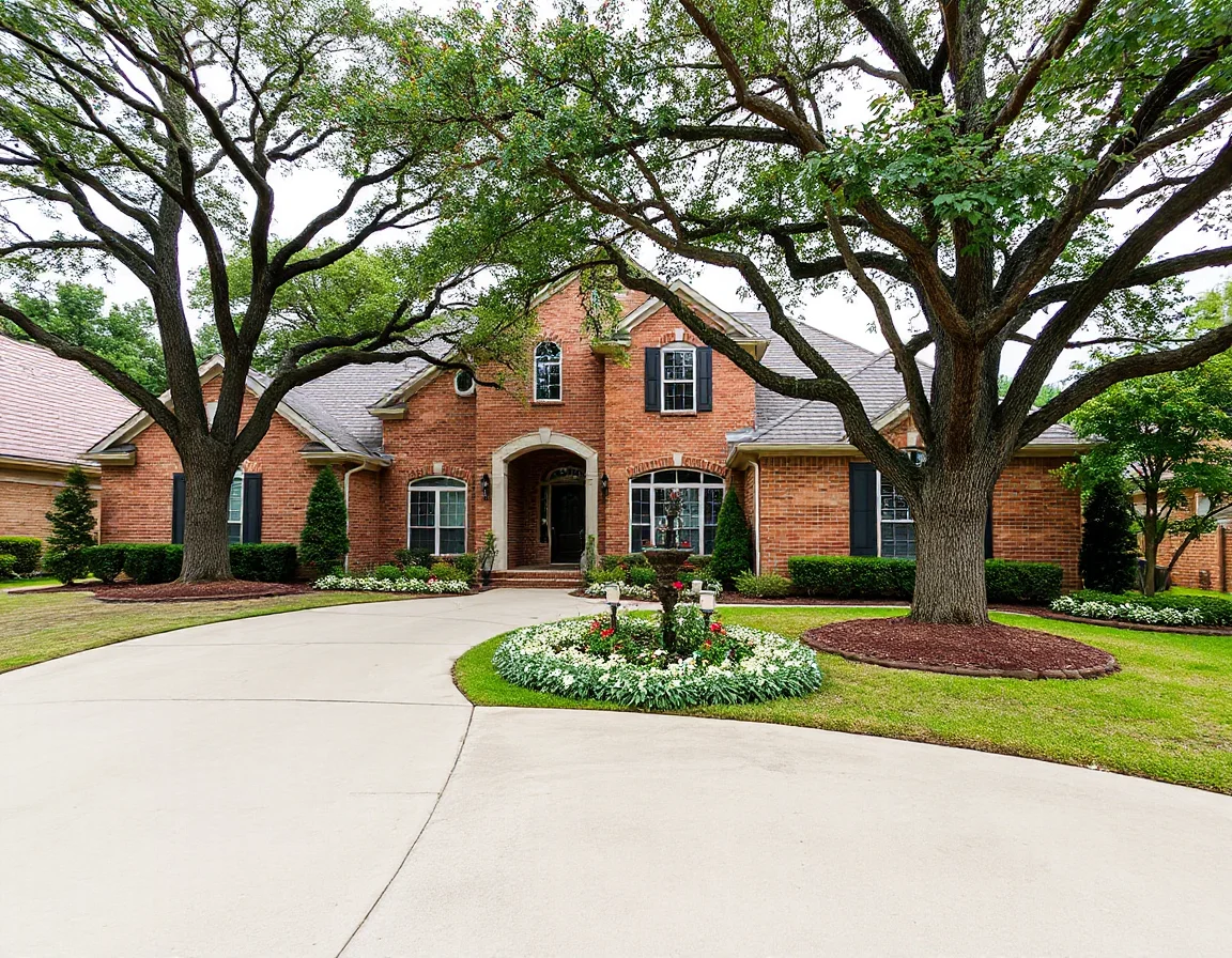 Houston Inner Loop home with mature landscaping
