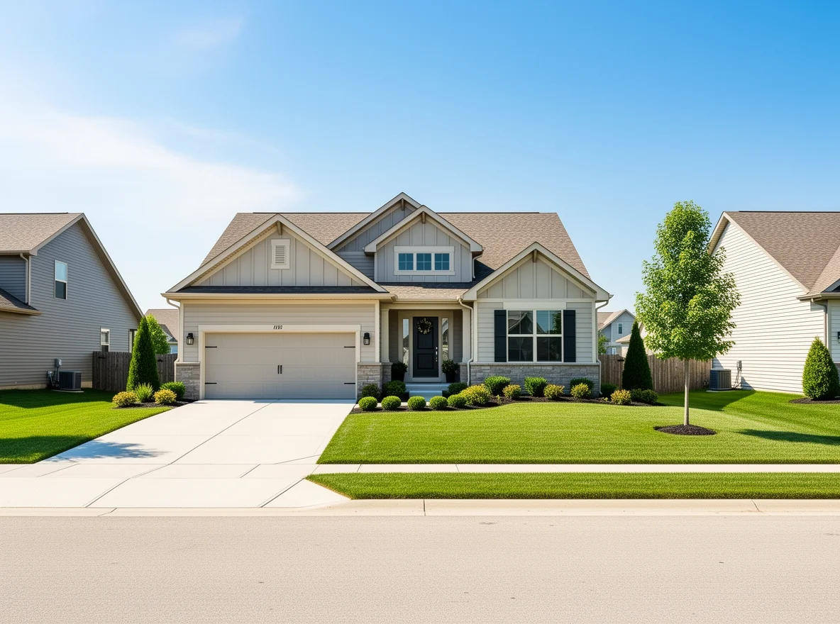 Well-kept home exterior in Grandville, Michigan