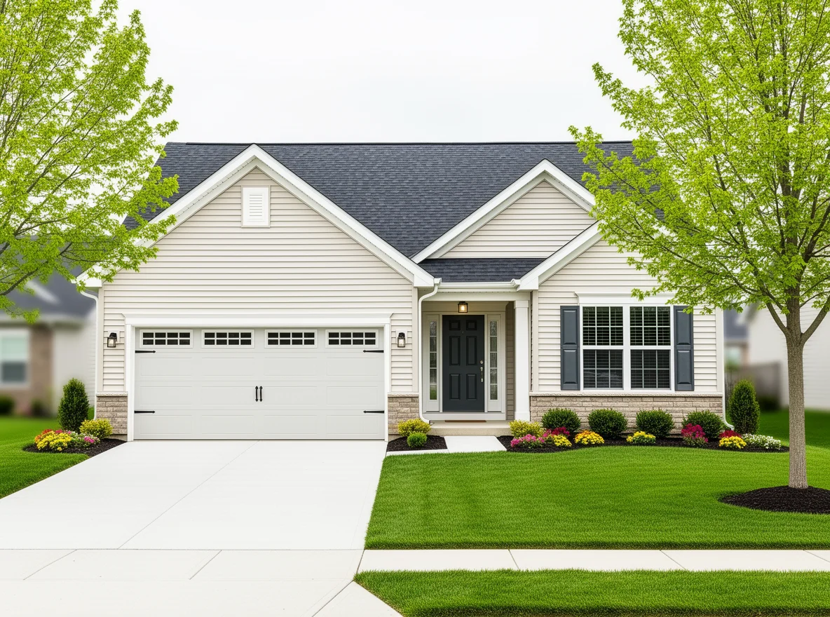 Well-maintained home exterior with strong curb appeal