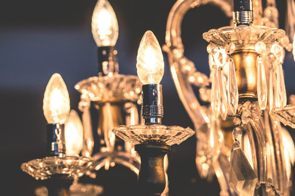 Luxurious Golden Chandelier 