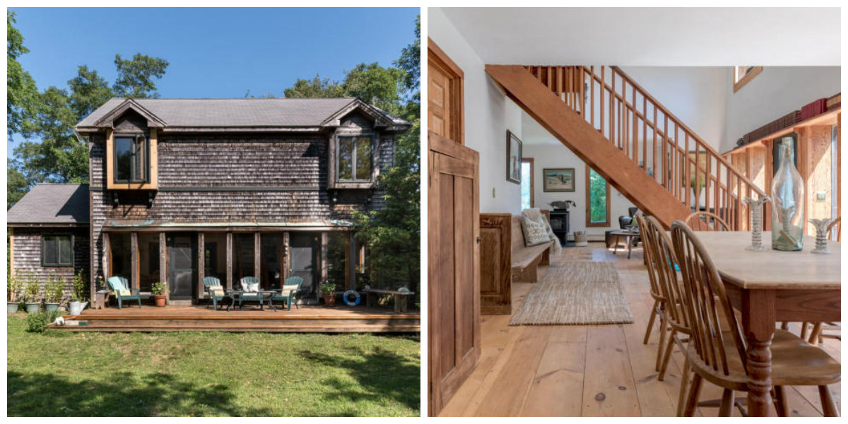 Two Images of 214 Center St in Yarmouth Port Cape Cod
