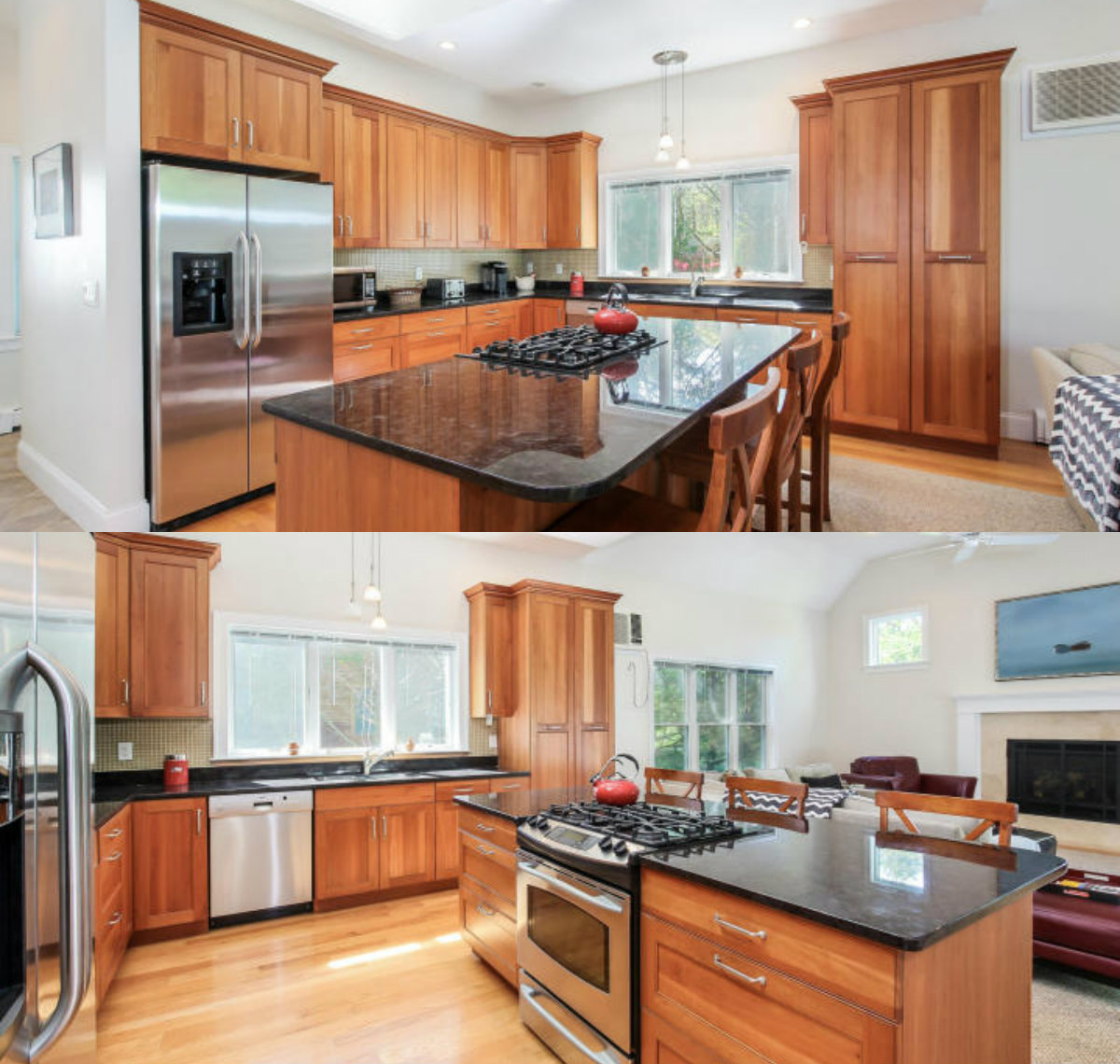 Images of kitchen at 40 Flying Mist Lane in Brewster Cape Cod MA