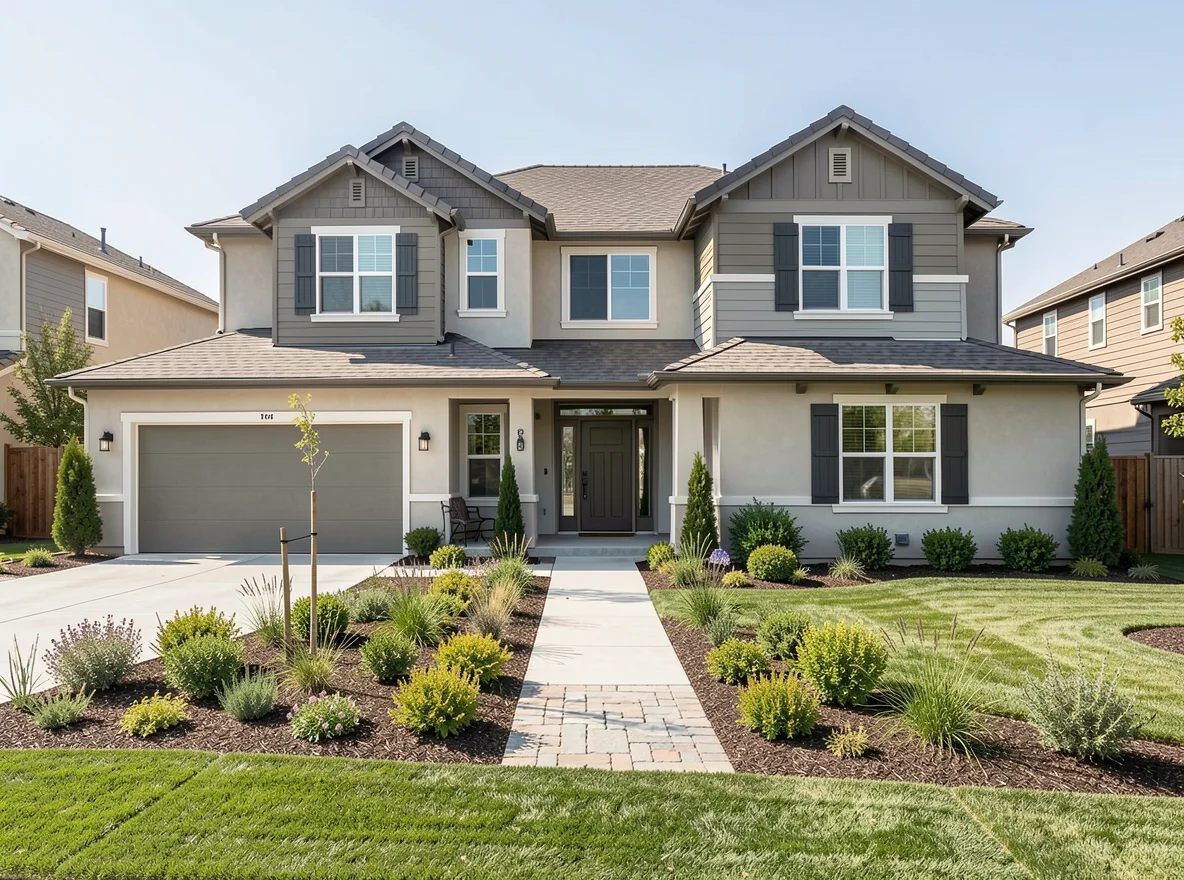 Home exterior in Tracy
