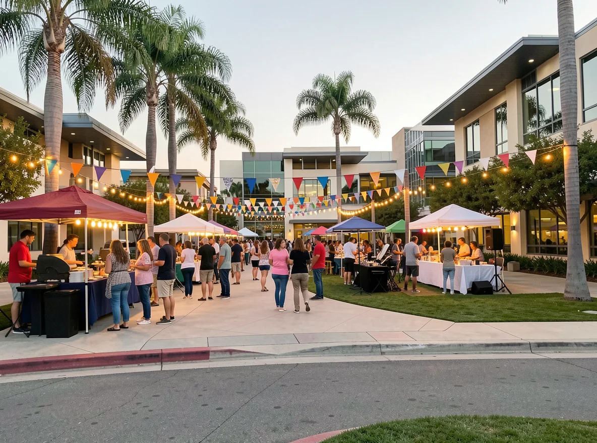 Community scene in San Jose