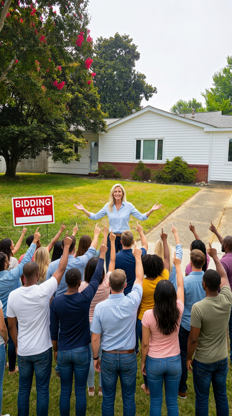 A Family Home, Honored and Sold: $42K Over List 