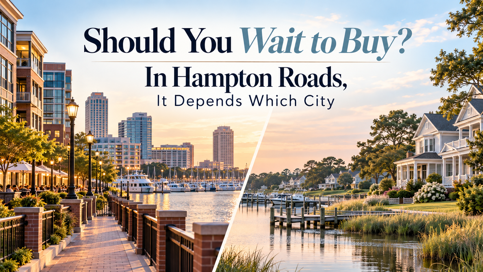 Should you wait to buy?