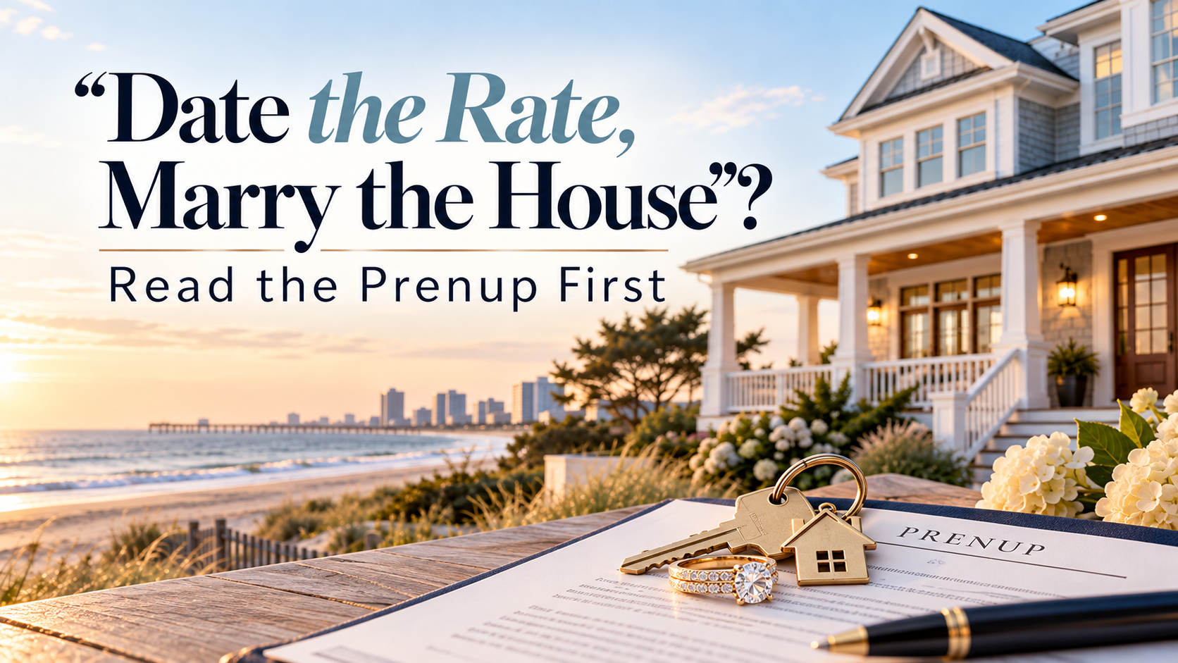 Date the Rate, Marry the House, Read the Prenup.