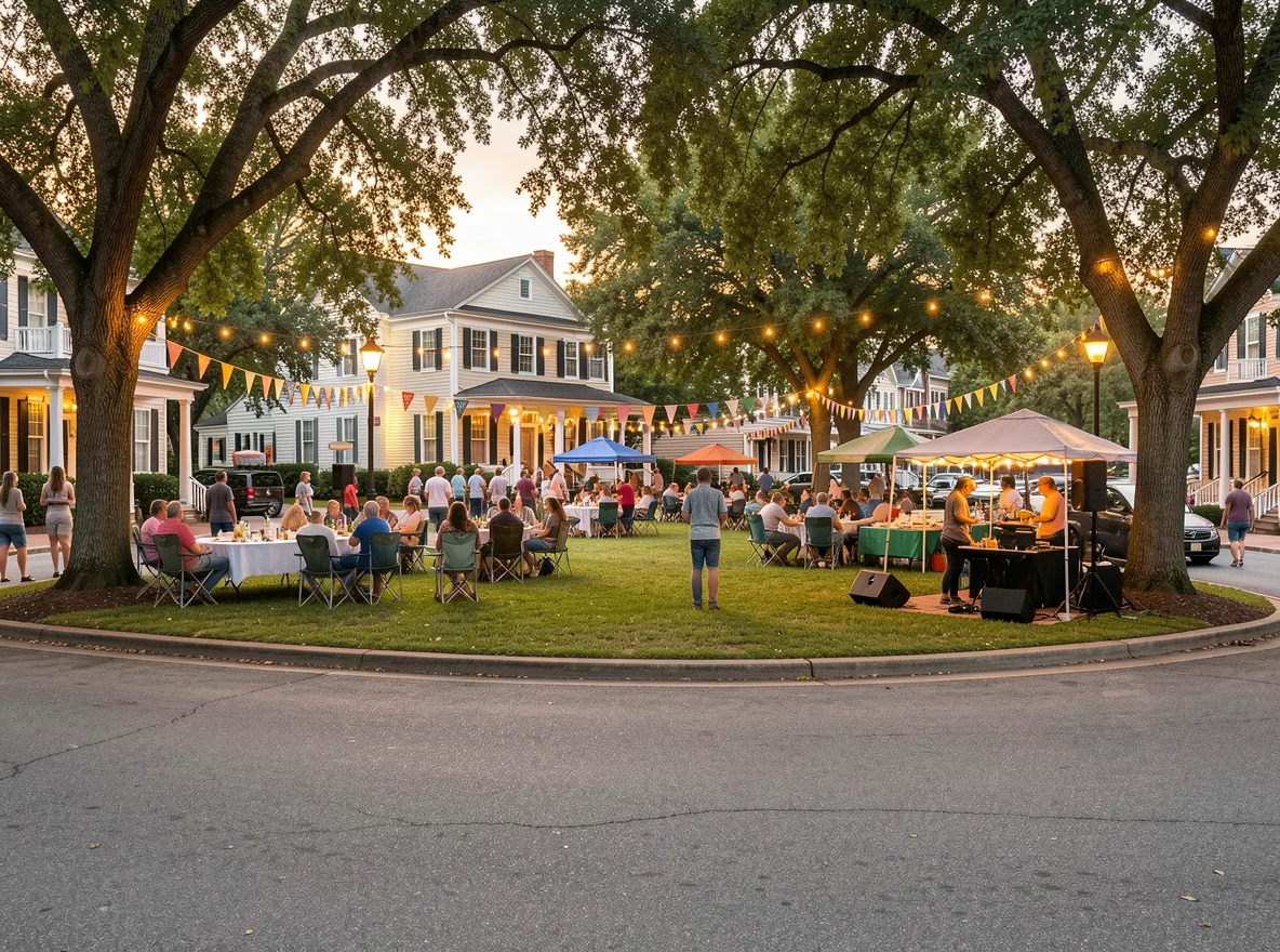 Community scene in Aiken