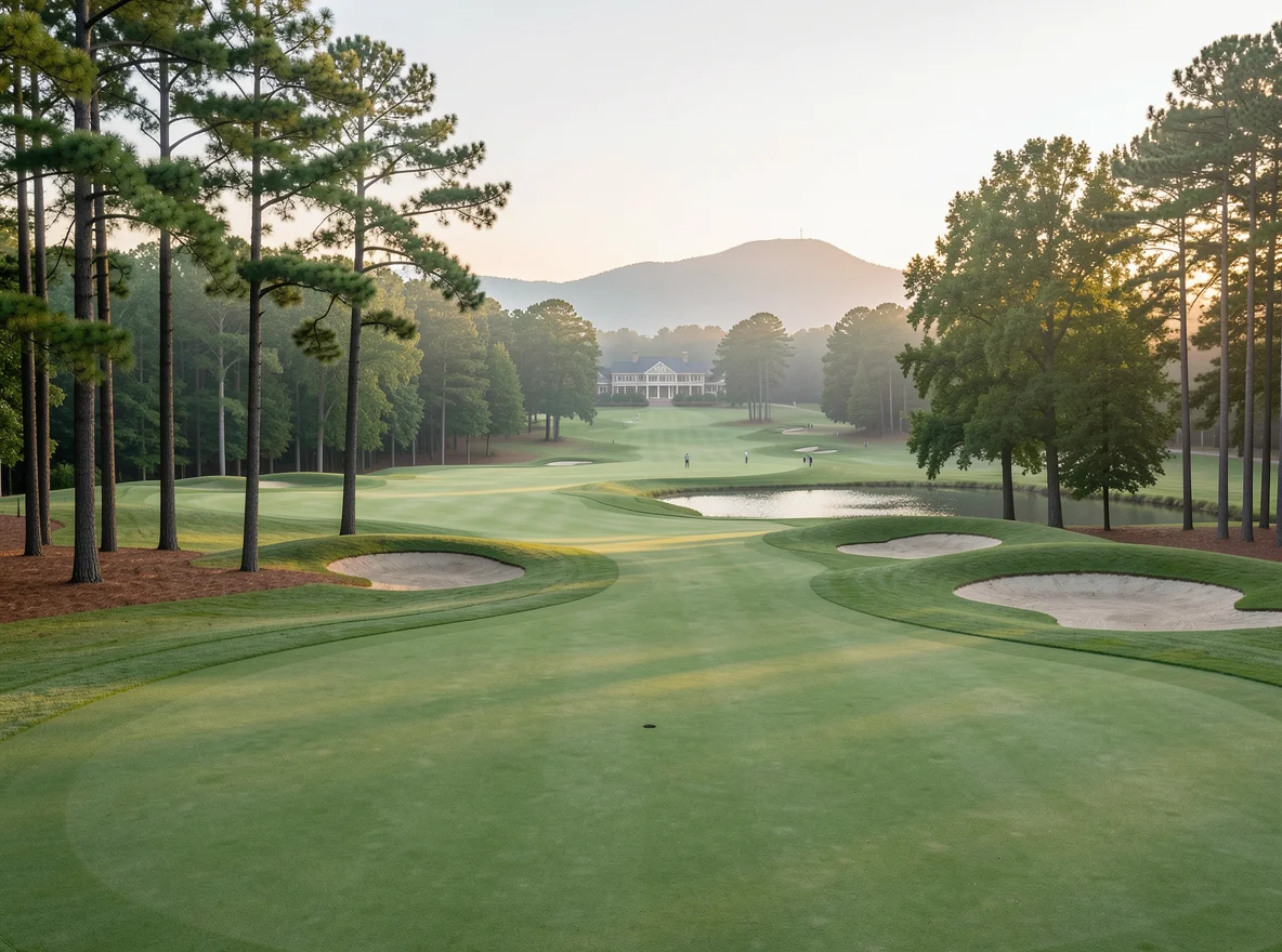 Golf course lifestyle near Aiken