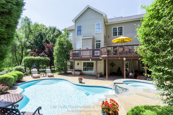 Real Estate Properties for Sale in Vienna VA - Your own slice of paradise awaits at the backyard of this luxury home for sale in Vienna VA.